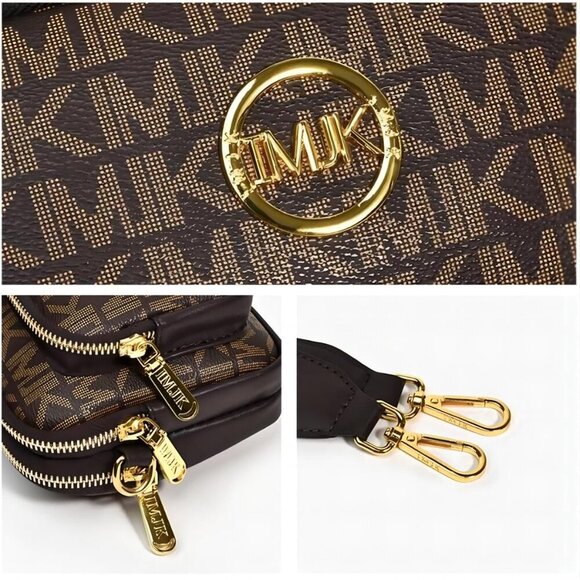 Small Crossbody Purse Shoulder Bag for Women Chest Bag Daypack Multiple Pockets - Picture 7 of 7